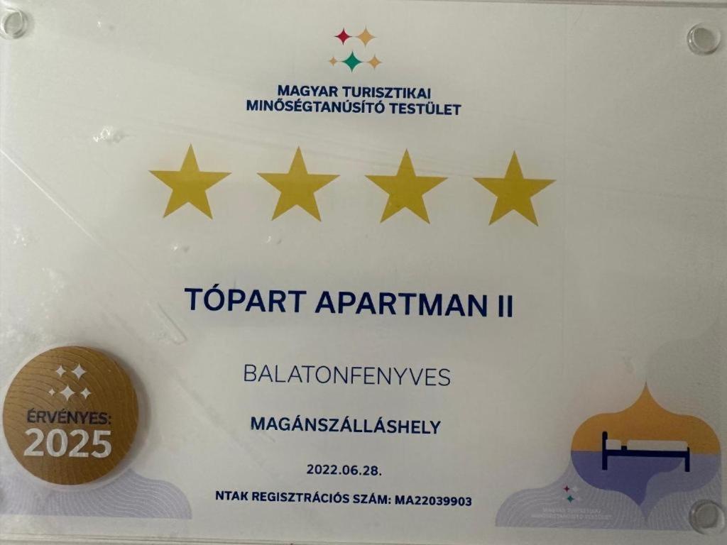 TópART Apartman I Balatonfenyves Exterior foto